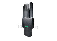 Antennes tenues dans la main du brouilleur 16 de signal du téléphone portable 5G bloquant Lojack WIFI GPS 3G 4GLTE