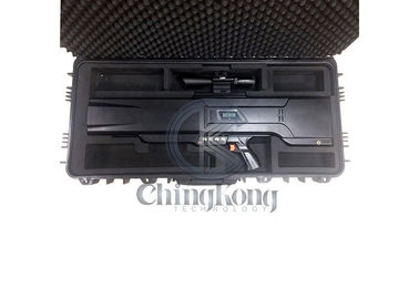 Batterie 50W 1500M Drone Jamming Gun des ventilateurs 24V 10Ah