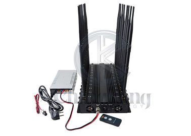 Tous dans un 22 acheminent le brouilleur 2G 3G 4G 5GLTE Wi-Fi2.4G GPS du téléphone portable 5GLTE