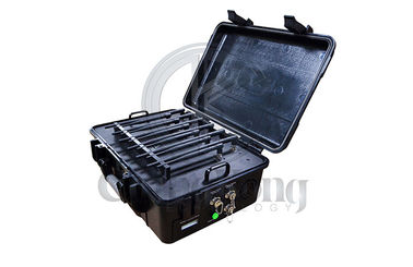 Bandes tenues dans la main du brouilleur 12 de signal de puissance élevée de valise pour 2G/3G/4G LOJACK GPS WiFi