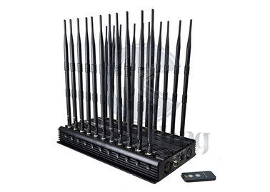 Tous dans un 22 acheminent le brouilleur 2G 3G 4G 5GLTE Wi-Fi2.4G GPS du téléphone portable 5GLTE