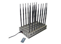 Brouilleur de signal de puissance élevée de 16 antennes 101 watts pour le téléphone portable 3G 4G 5G WIFI GPS
