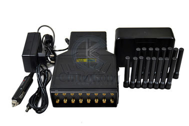16 brouilleur de téléphone portable de VHF de fréquence ultra-haute d'Antenas 5G WIFI GPS
