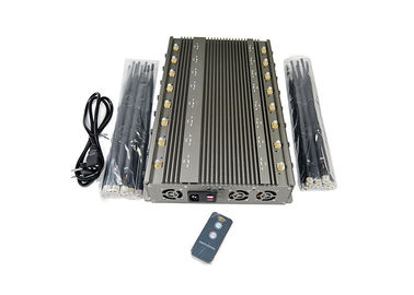 101W bloquant le brouilleur de signal de téléphone portable des antennes 5G du rayon 16 de 80m