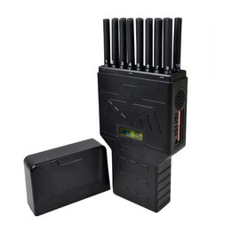 L'affichage à cristaux liquides montrent le brouilleur de signal de téléphone portable de WIFI GPS 3G 4GLTE 5G