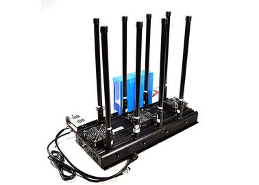 8 bandes 4G 3G GSM WIFI brouilleur de signal de téléphone portable de 165 watts