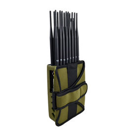 Métal Shell 16W 25m dispositif bloquant portatif de 16 antennes