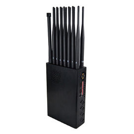 Brouilleur en nylon de signal de téléphone portable du watt 5G des antennes 16 de la couverture 16