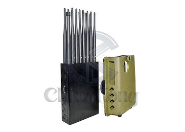 Brouilleur en nylon de signal de téléphone portable du watt 5G des antennes 16 de la couverture 16