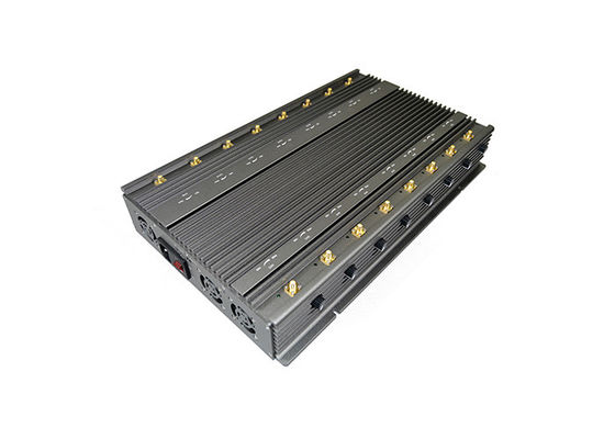 101W bloquant le brouilleur de signal de téléphone portable des antennes 5G du rayon 16 de 80m